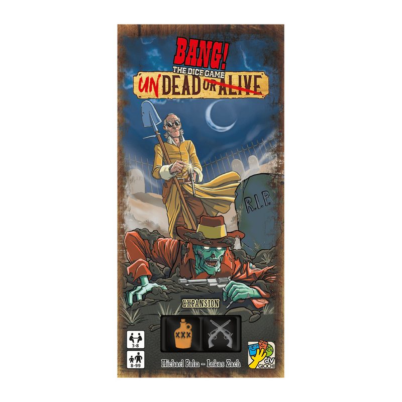 Bang! Dados UnDead Or Alive