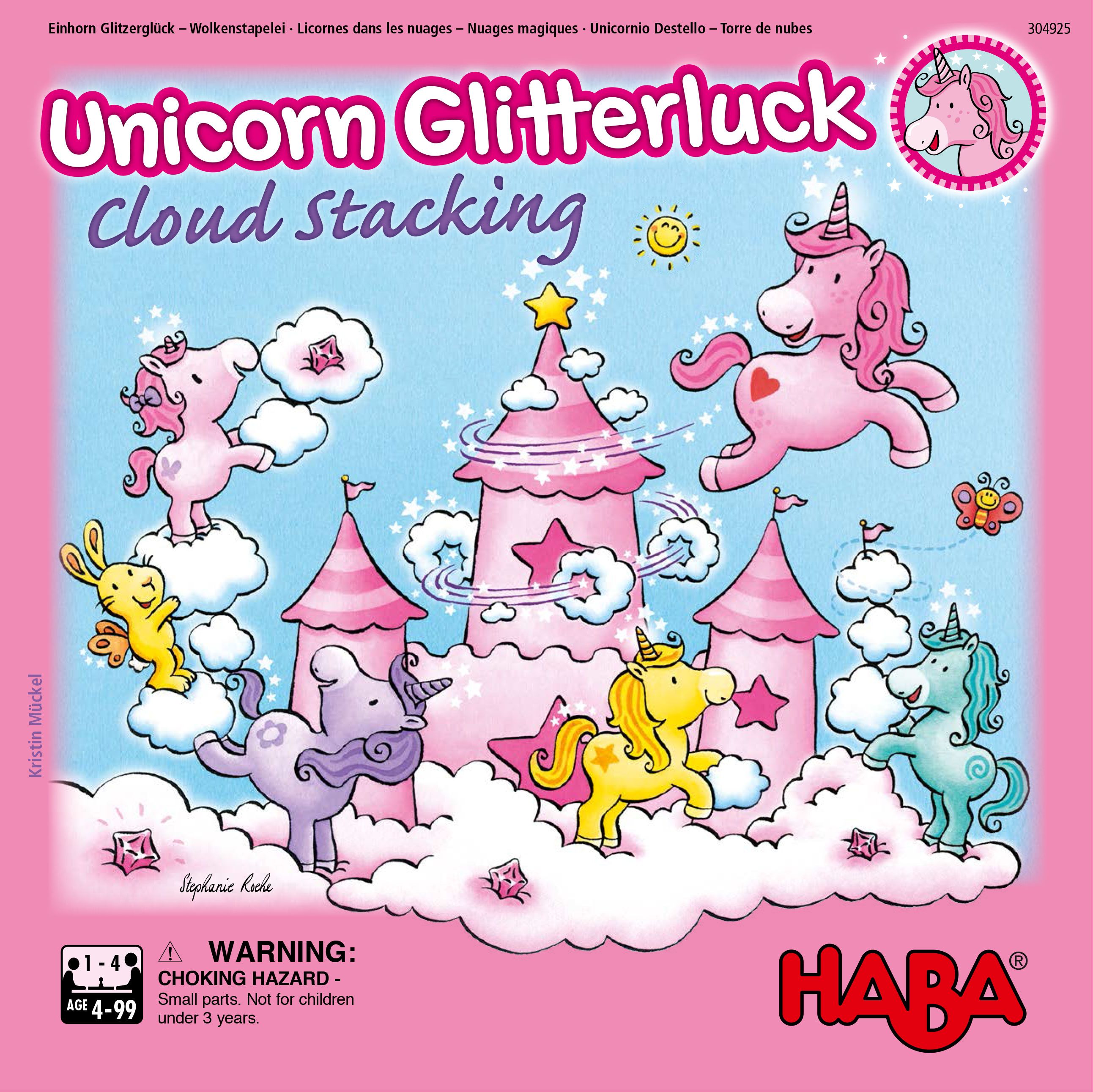 Unicornio Destello Nubes de Apilamiento