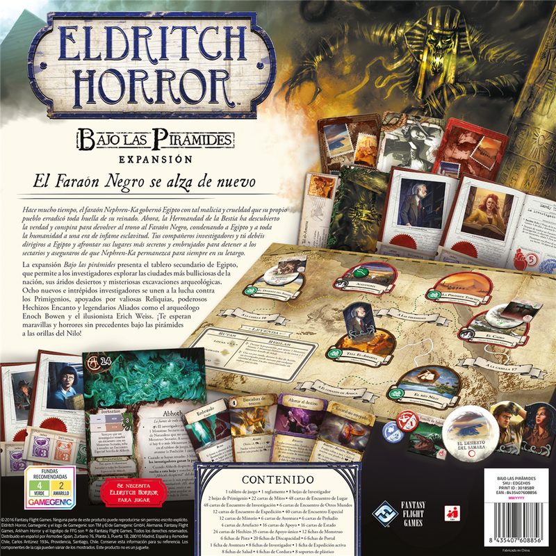 Eldritch Horror: Bajo las Pirámides