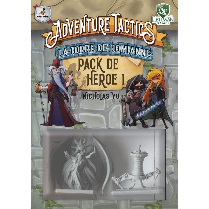 pack de heroe 1 adventure tactics la torre de domianne