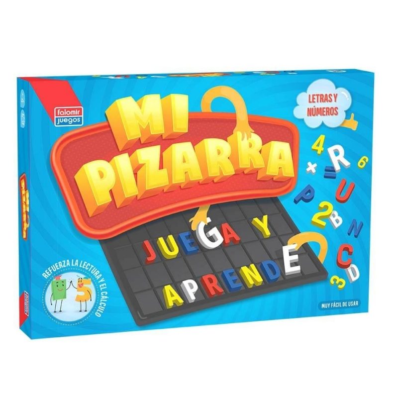 pizarra letras y numeros