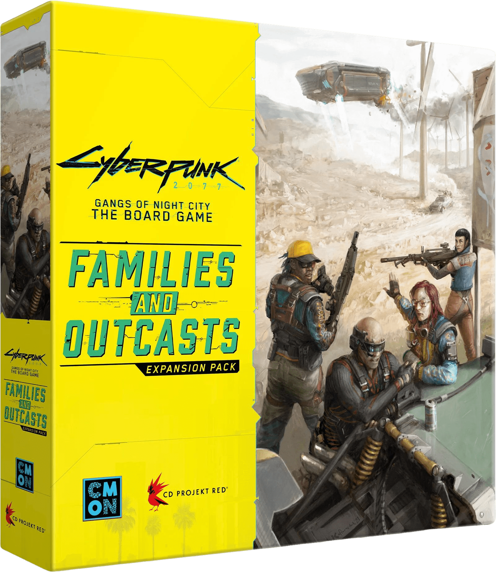 cyberpunk 2077 familias y proscritos es
