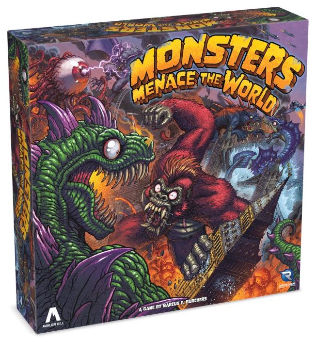 monsters menace the world