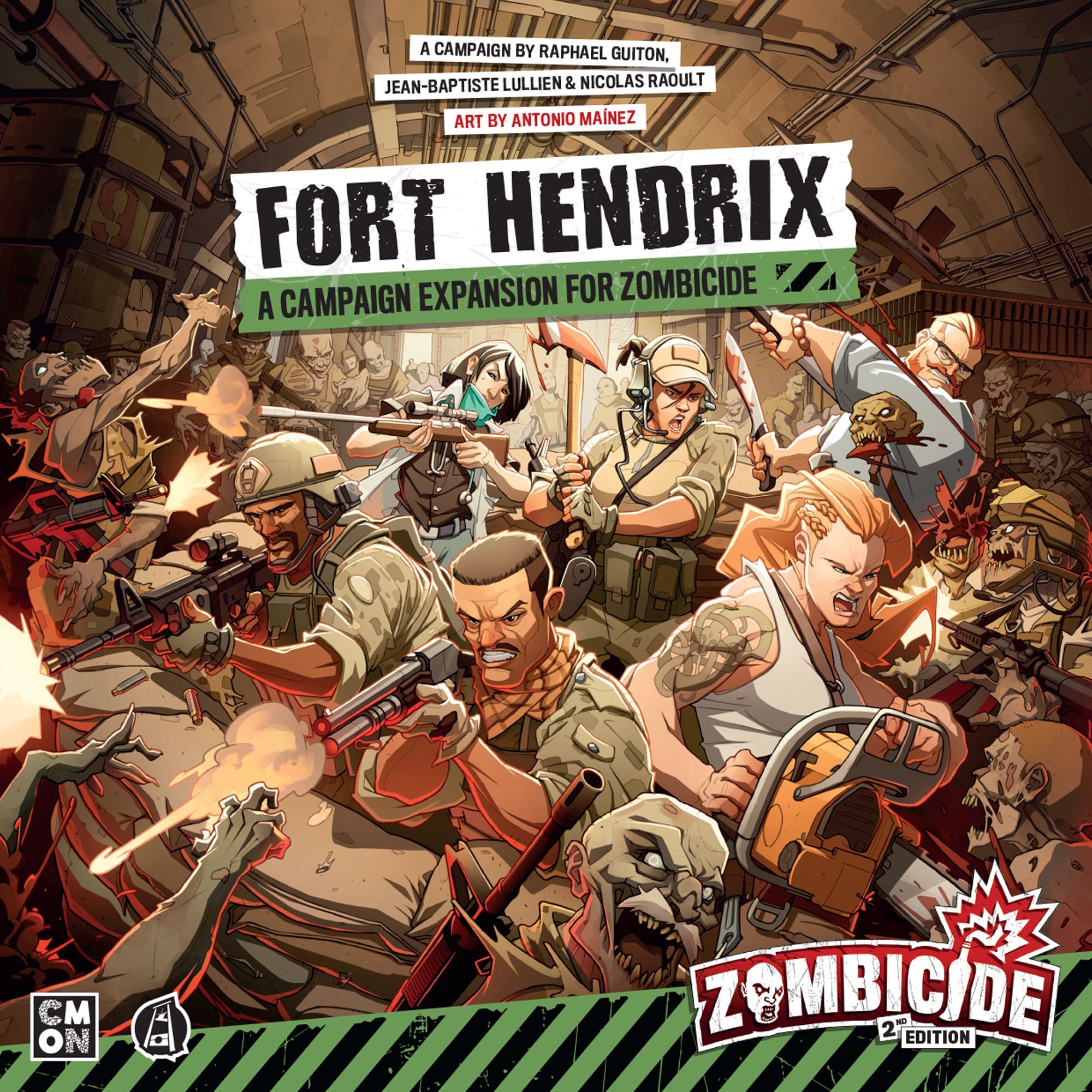 Zombicide Segunda Edición Fort Hendrix imagen 2