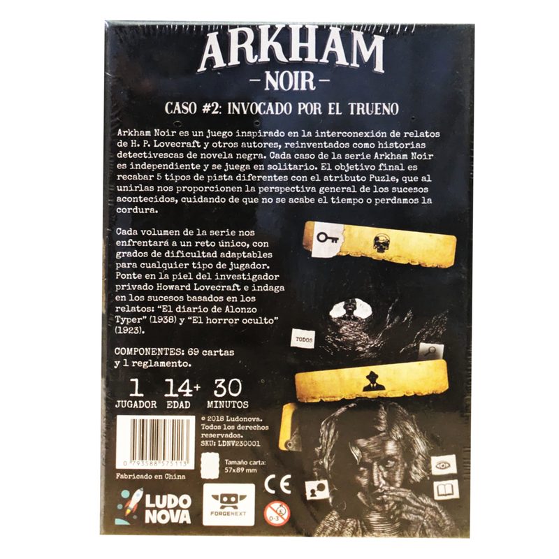 Arkham Noir: Case #2 – Called Forth By Thunder