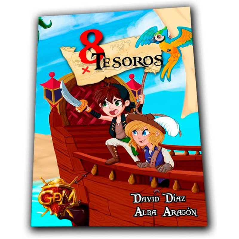 8 tesoros libro juego