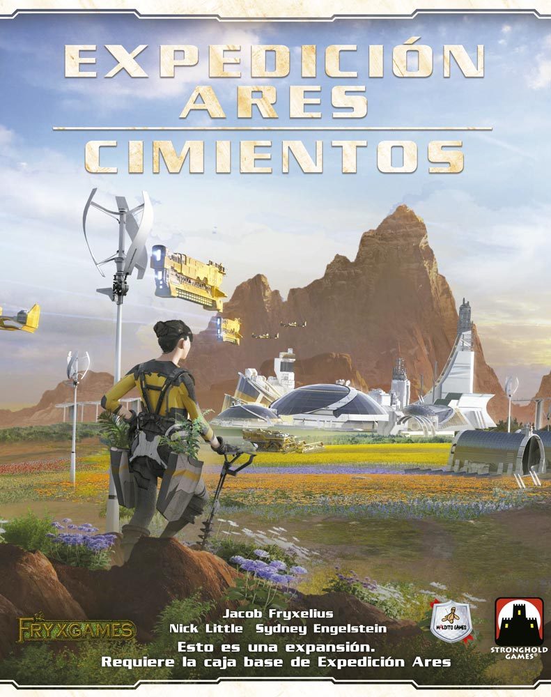 terraforming mars expedicion ares - cimientos