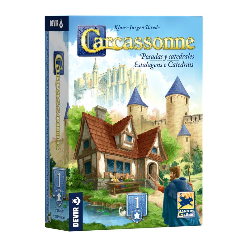 carcassonne expansion 1 - posadas y catedrales