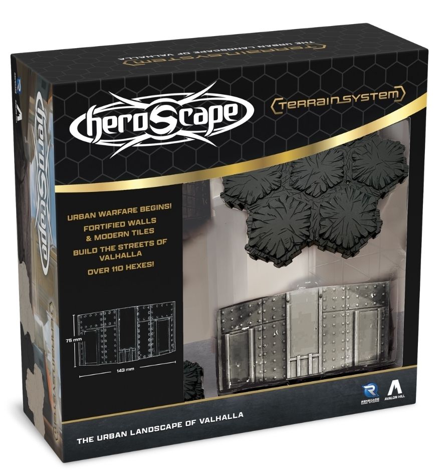 Heroscape: The Urban Landscape of Valhalla Terrain Expansion