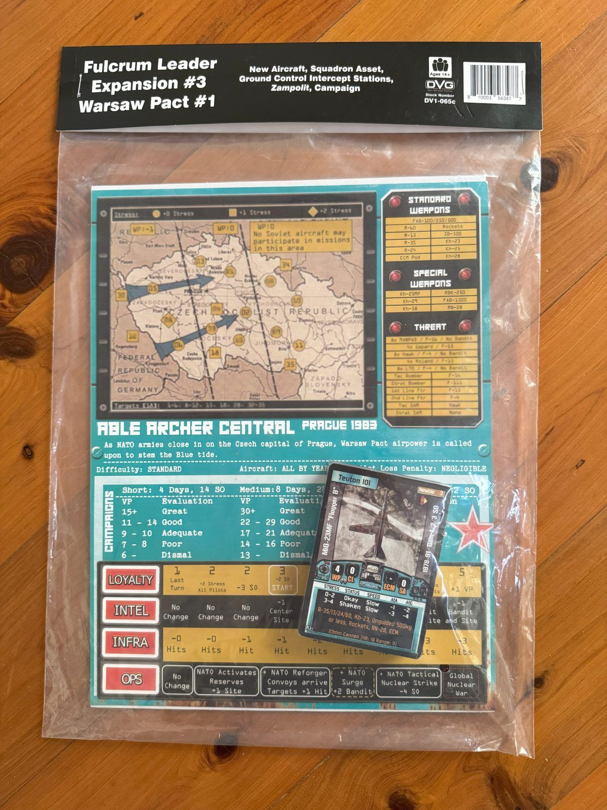 Fulcrum Leader: Expansion #3 – Warsaw Pact #1