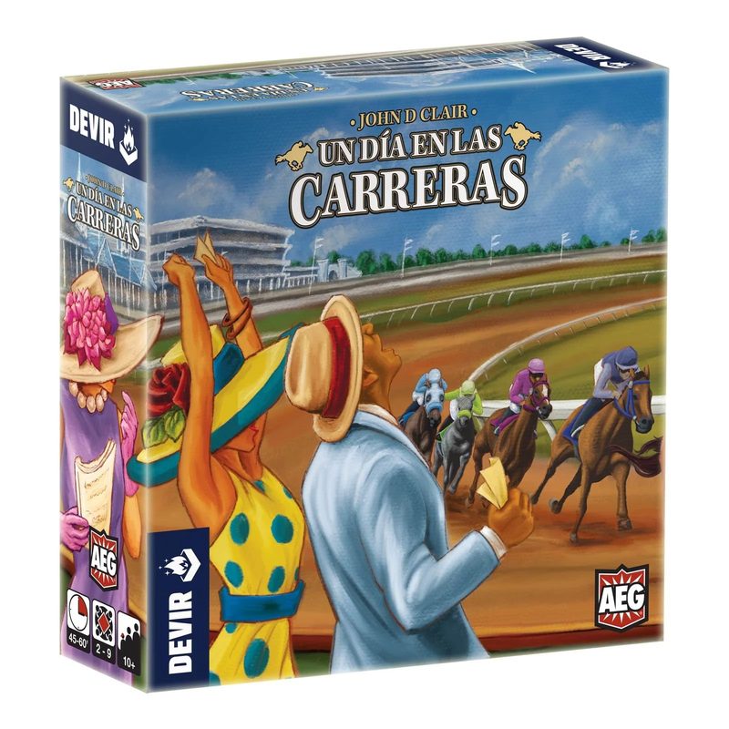 un dia en las carreras embalaje deteriorado