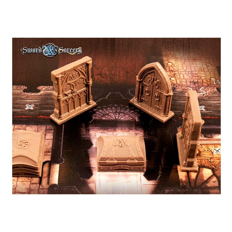 Sword & Sorcery: Pack de Puertas y Cofres