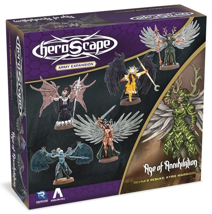 heroscape revnas rebuke kyrie warriors army expansion