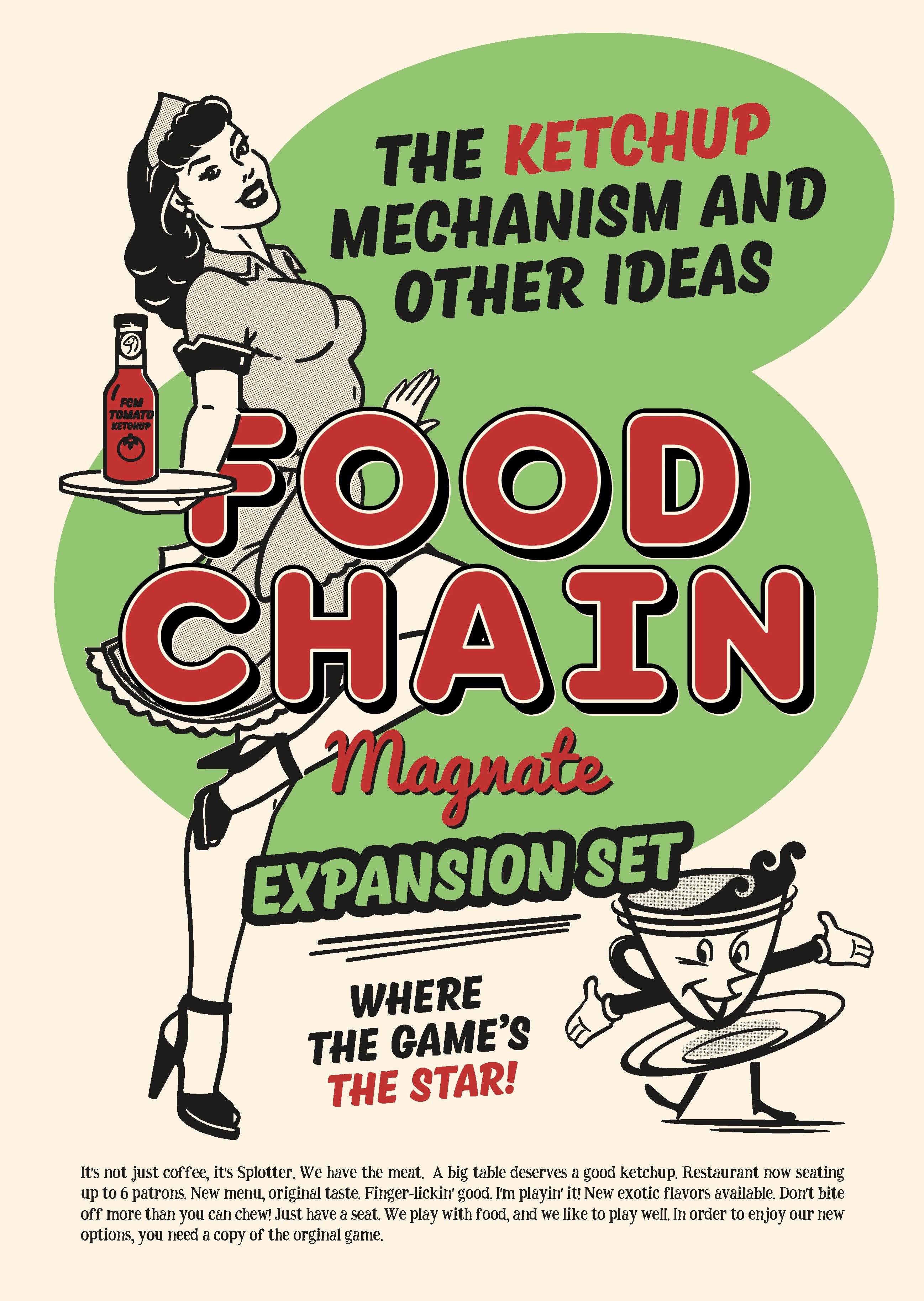 food chain magnate the ketchup mechanism amp other ideas