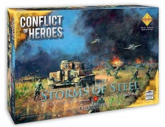 conflict of heroes storms of steel kursk 1943 third edition