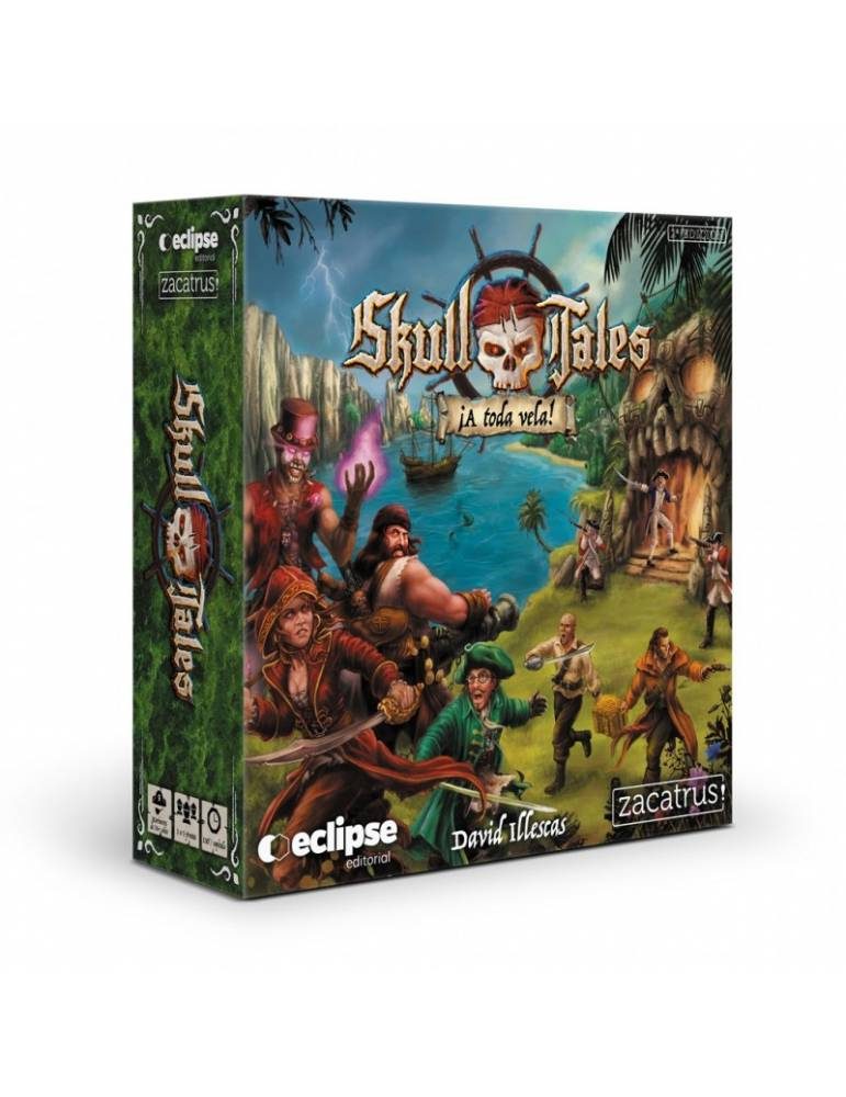 skull tales a toda vela segunda edicion mini zombi caja sg