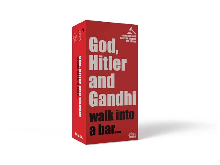 dios hitler y gandhi entran en un bar