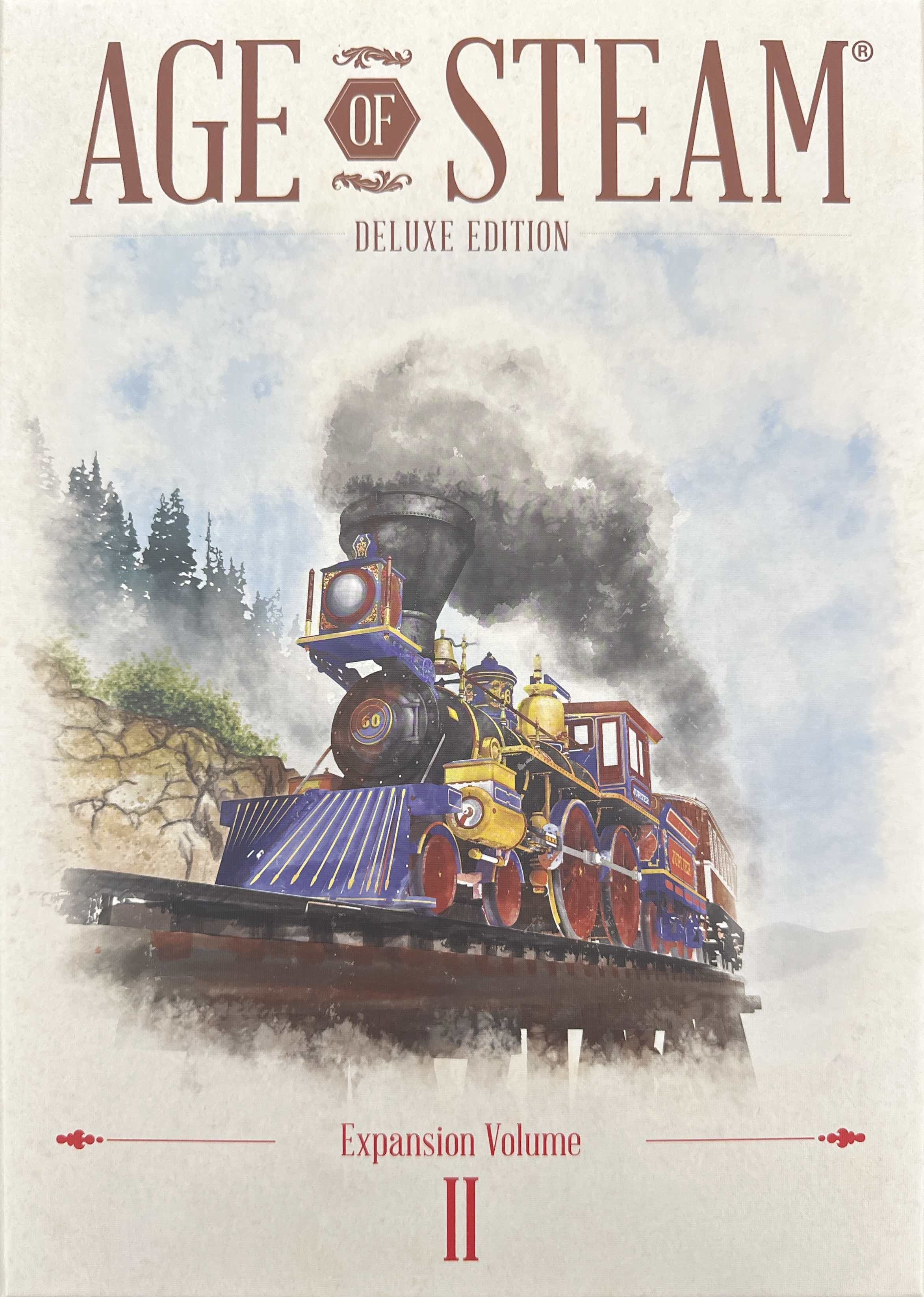 age of steam deluxe map expansion volume ii