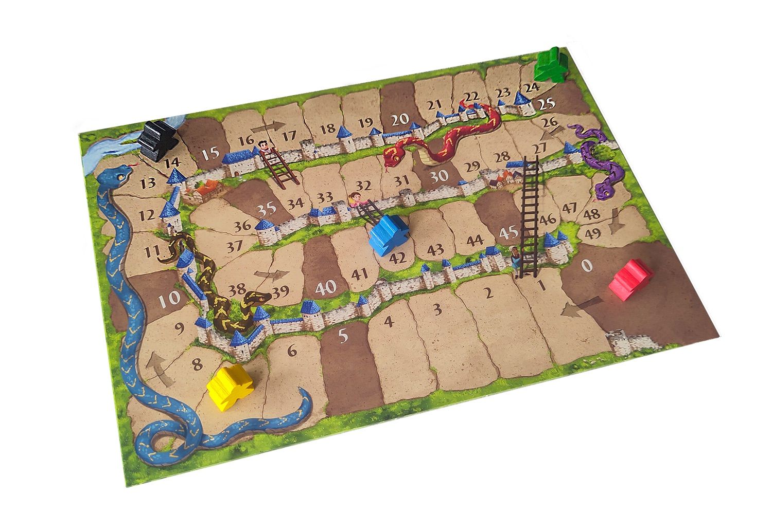 carcassonne snakes and ladders
