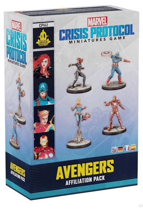 marvel crisis protocol avengers affiliation pack