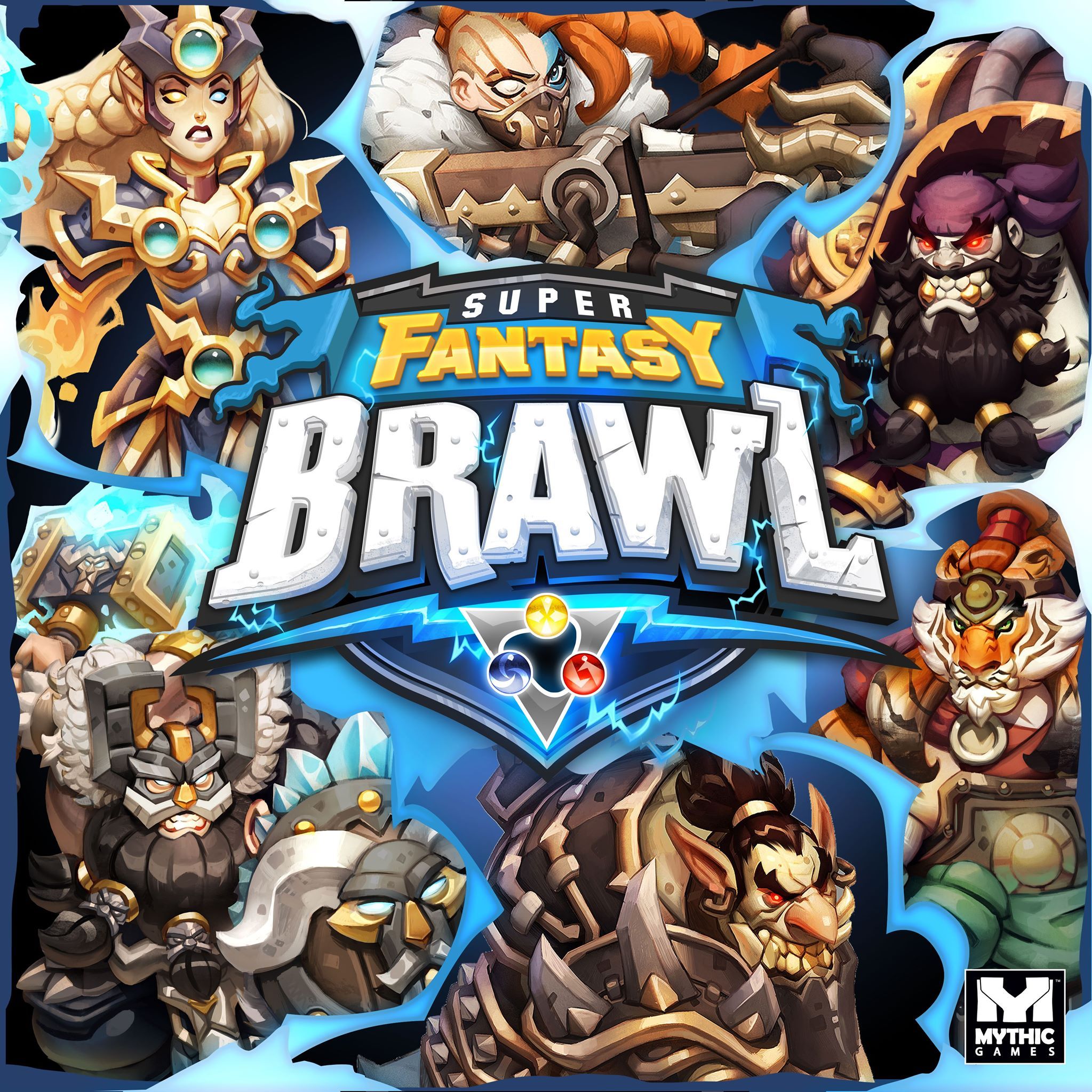 super fantasy brawl core box eng language pack spanish