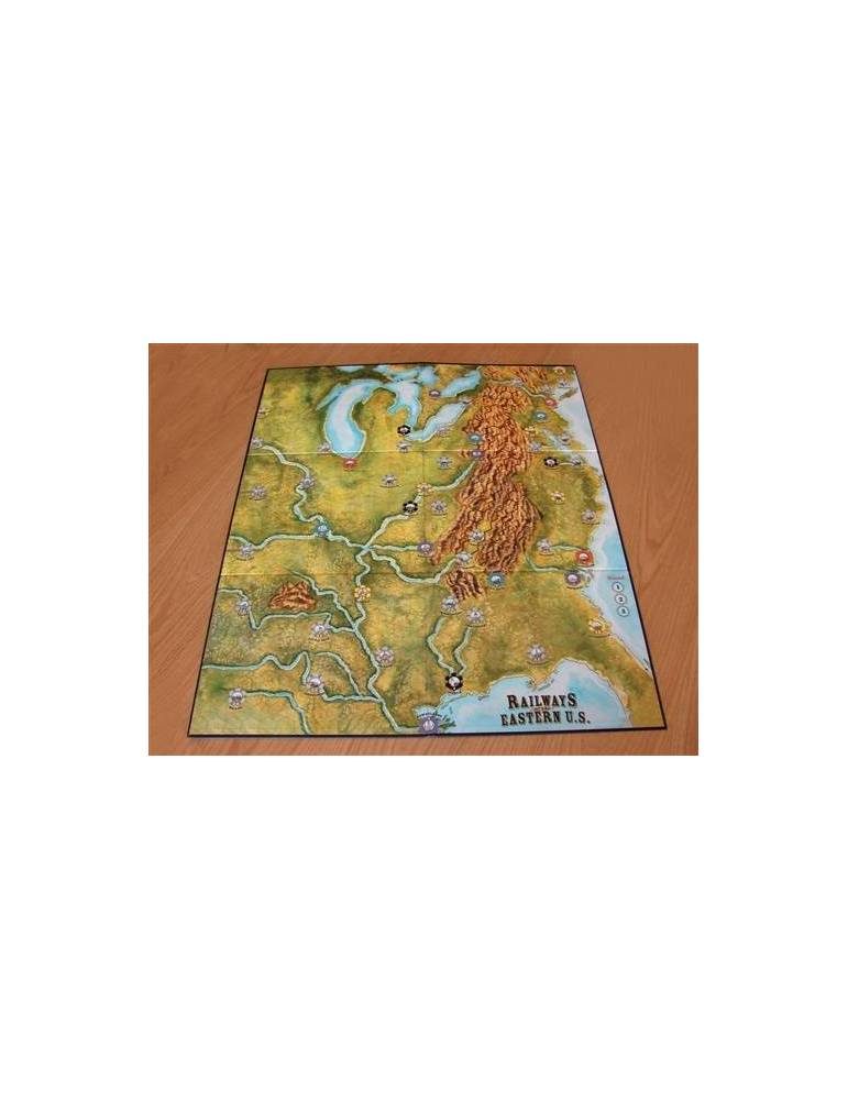 railways of the world railways of eastern us map cards