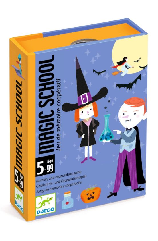 cartas magic school djeco