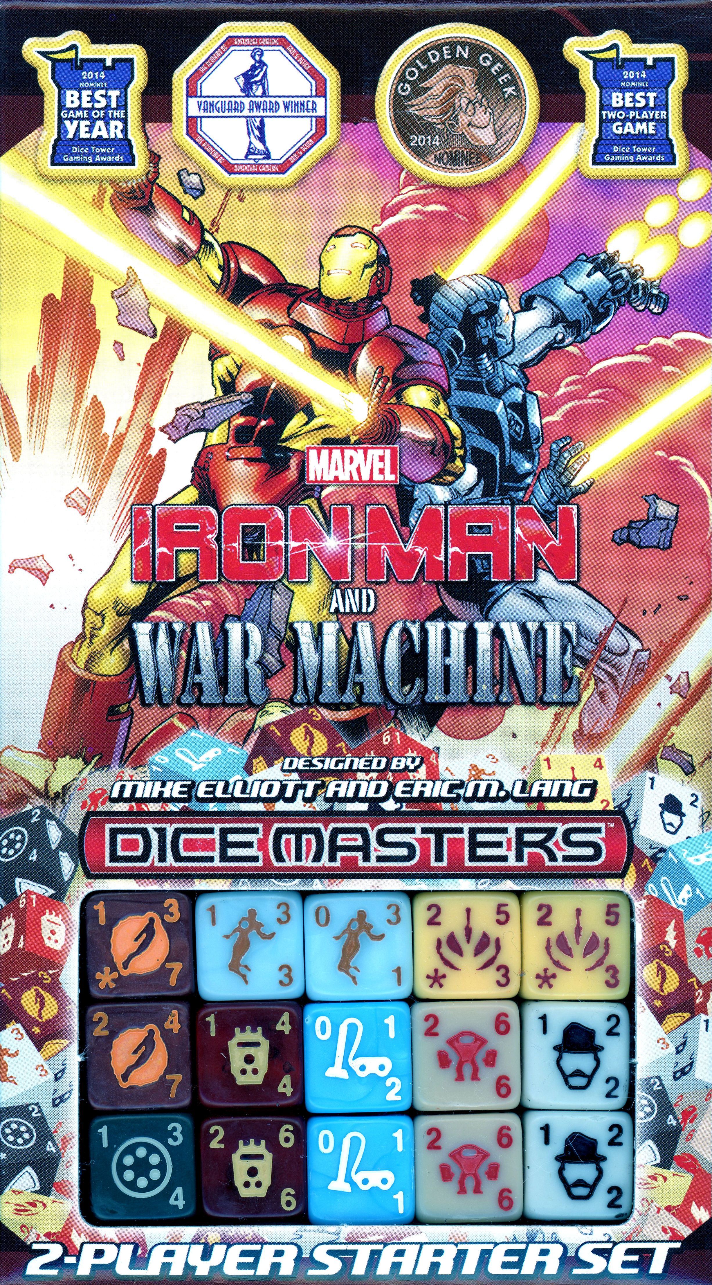 Iron Man and War Machine Starter Marvel Dice Masters