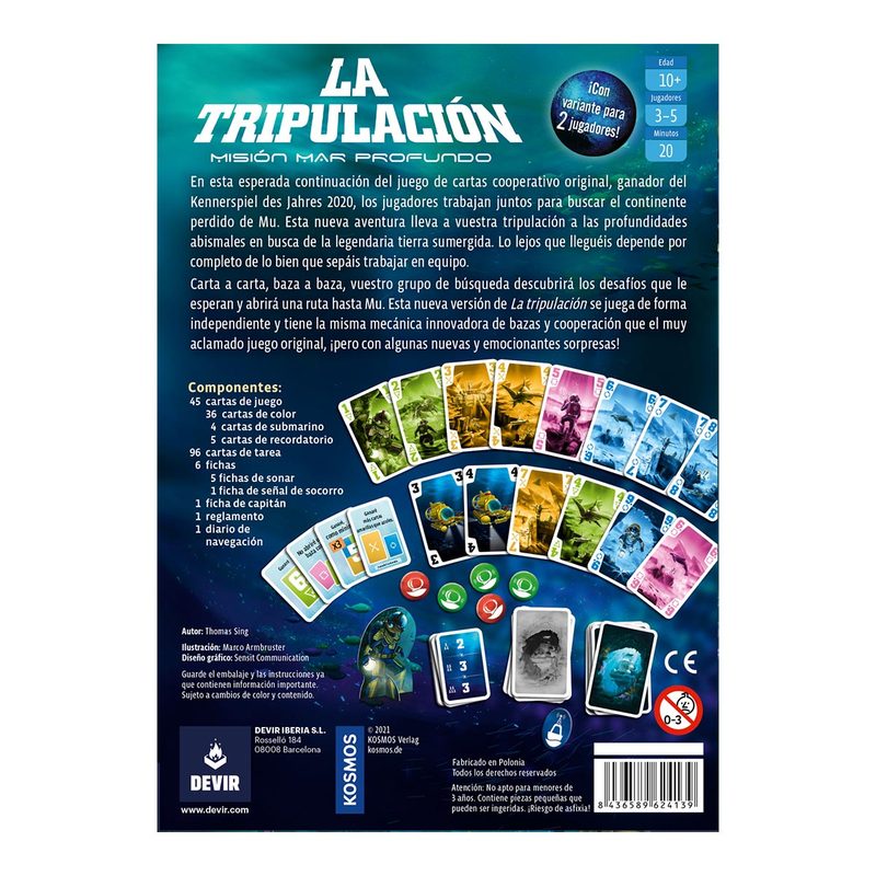 La tripulación: Misión mar profundo