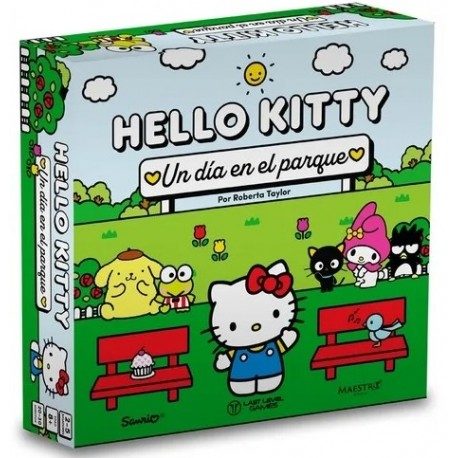 un dia en el parque hello kitty