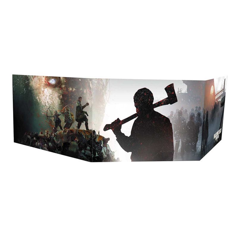 the walking dead pantalla del dj