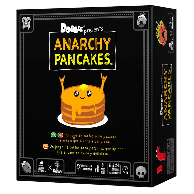 Juego de cartas Asmodee Dobble Anarchy Pancakes