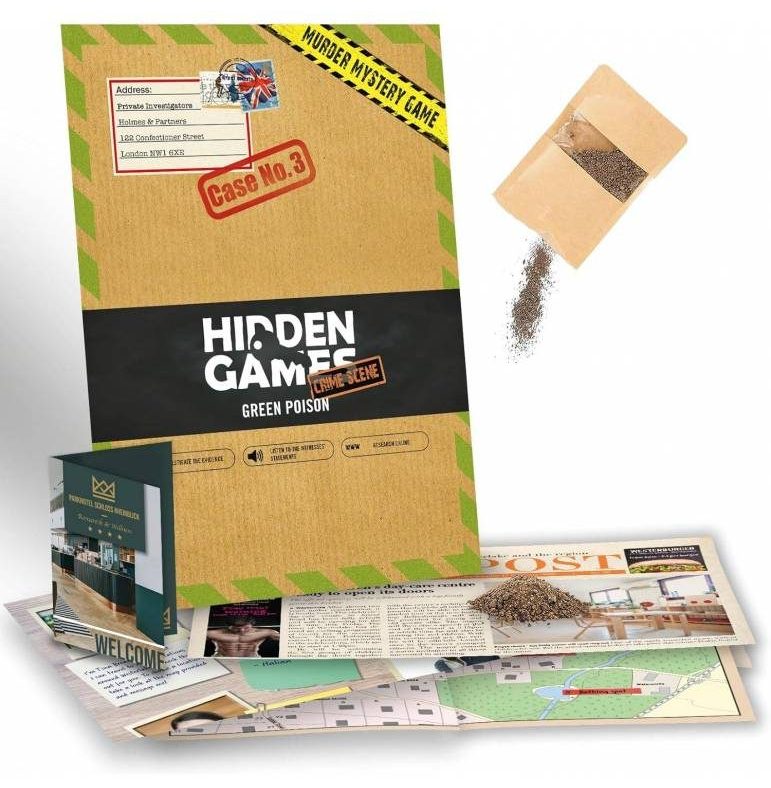 hidden games crime scene green poison