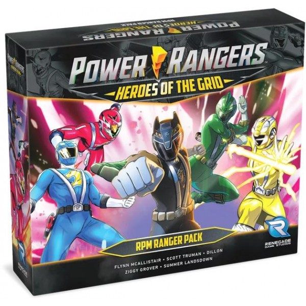power rangers heroes of the grid rpm ranger pack