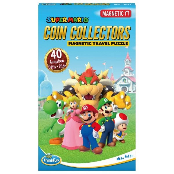 super mario coin collectors magnetic travel puzzle