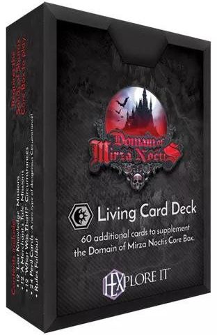 HEXplore It: The Domain of Mirza Noctis – Living Card Deck