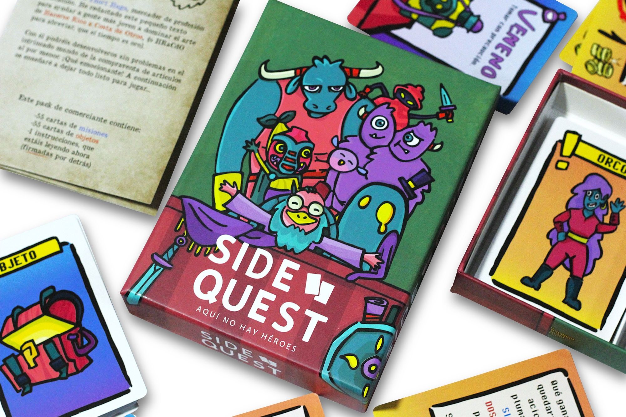 side quest aqui no hay heroes