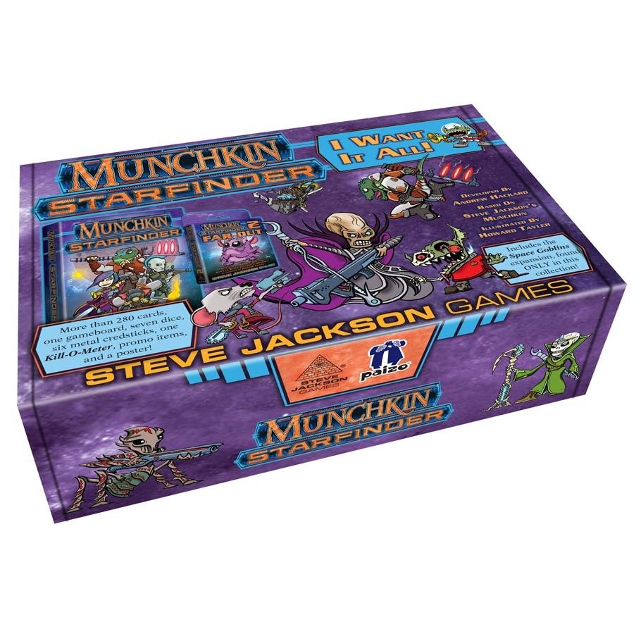 munchkin starfinder i want it all
