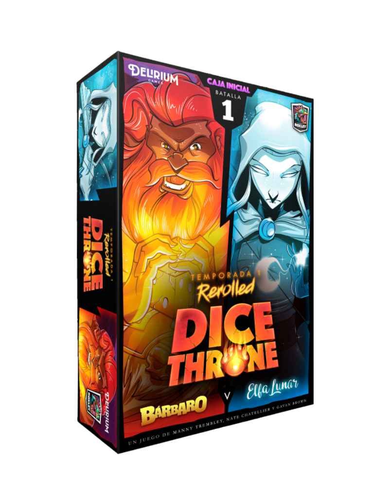 BÁRBARO VS ELFA LUNAR – DICE THRONE 1