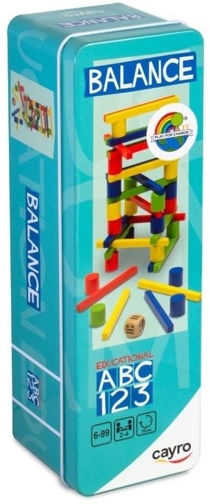 juego balance travel caja de metal