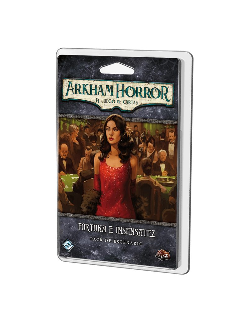 arkham horror lcg fortuna e insensatez pack de escenario