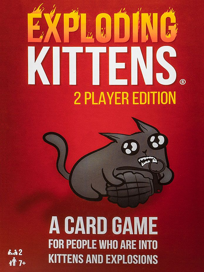 exploding kittens edicion 2 jugadores pegi 7