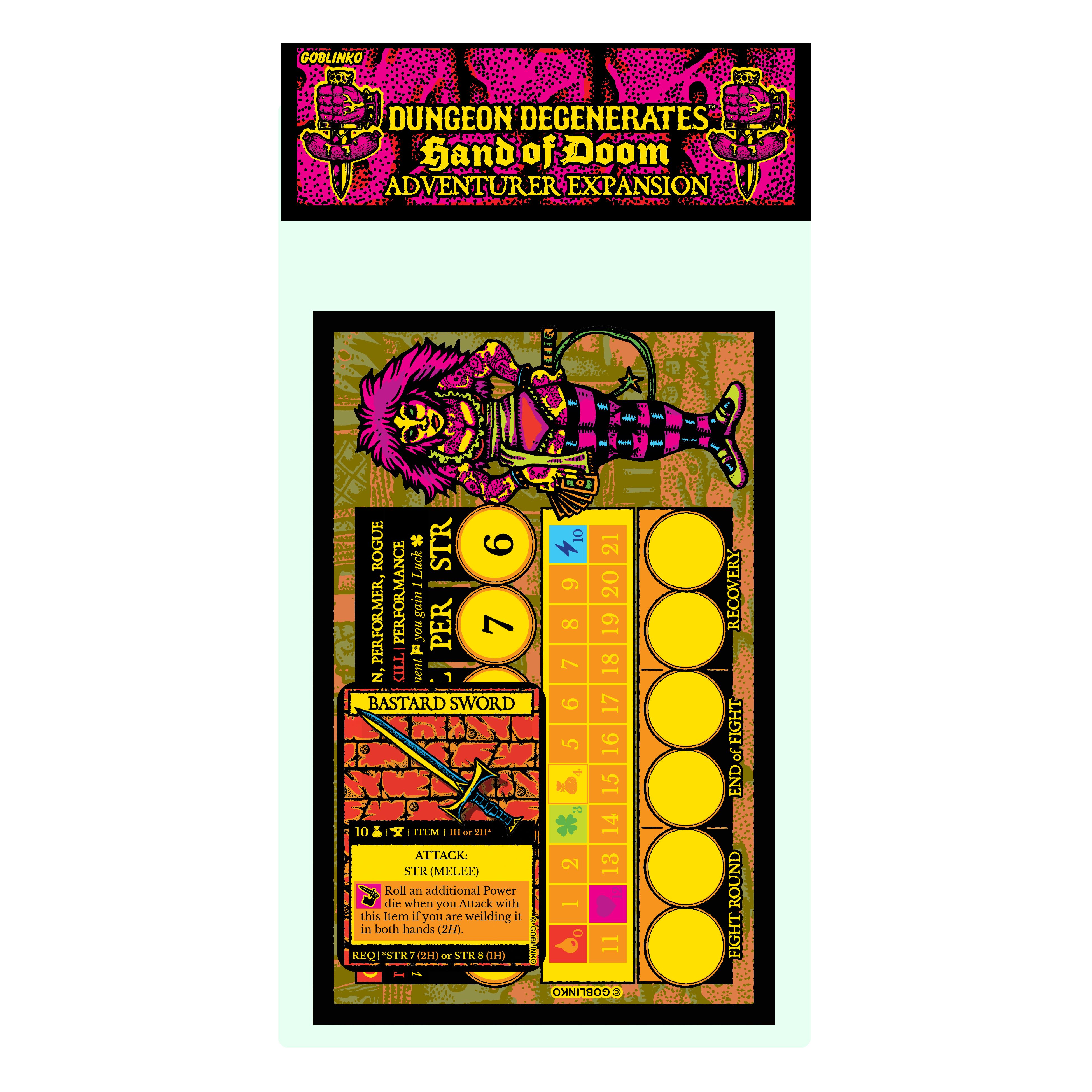 dungeon degenerates adventurer expansion