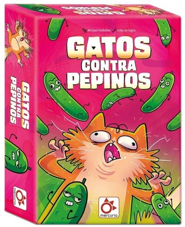 gatos contra pepinos