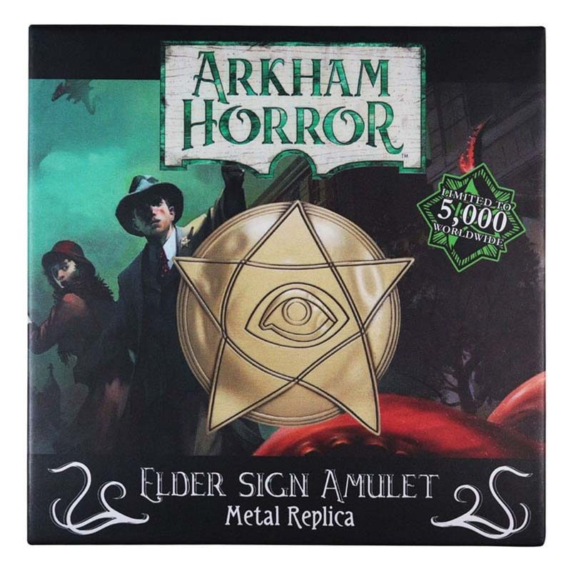 arkham horror replica elder sign amulet limited edition