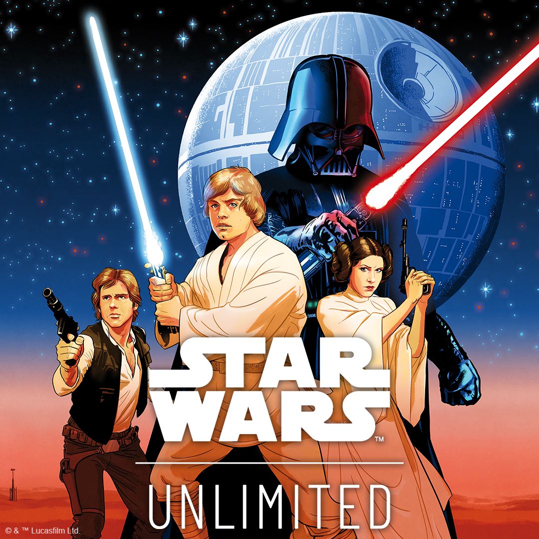 Star Wars Unlimited Art Sleeves Double Space Red