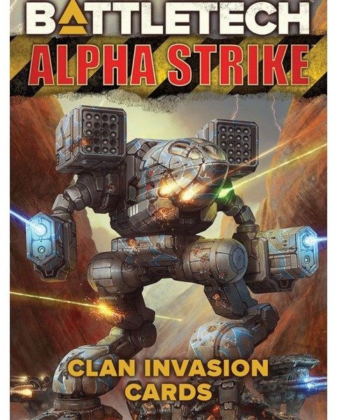Battletech: Alpha Strike Cartas Invasión Clan