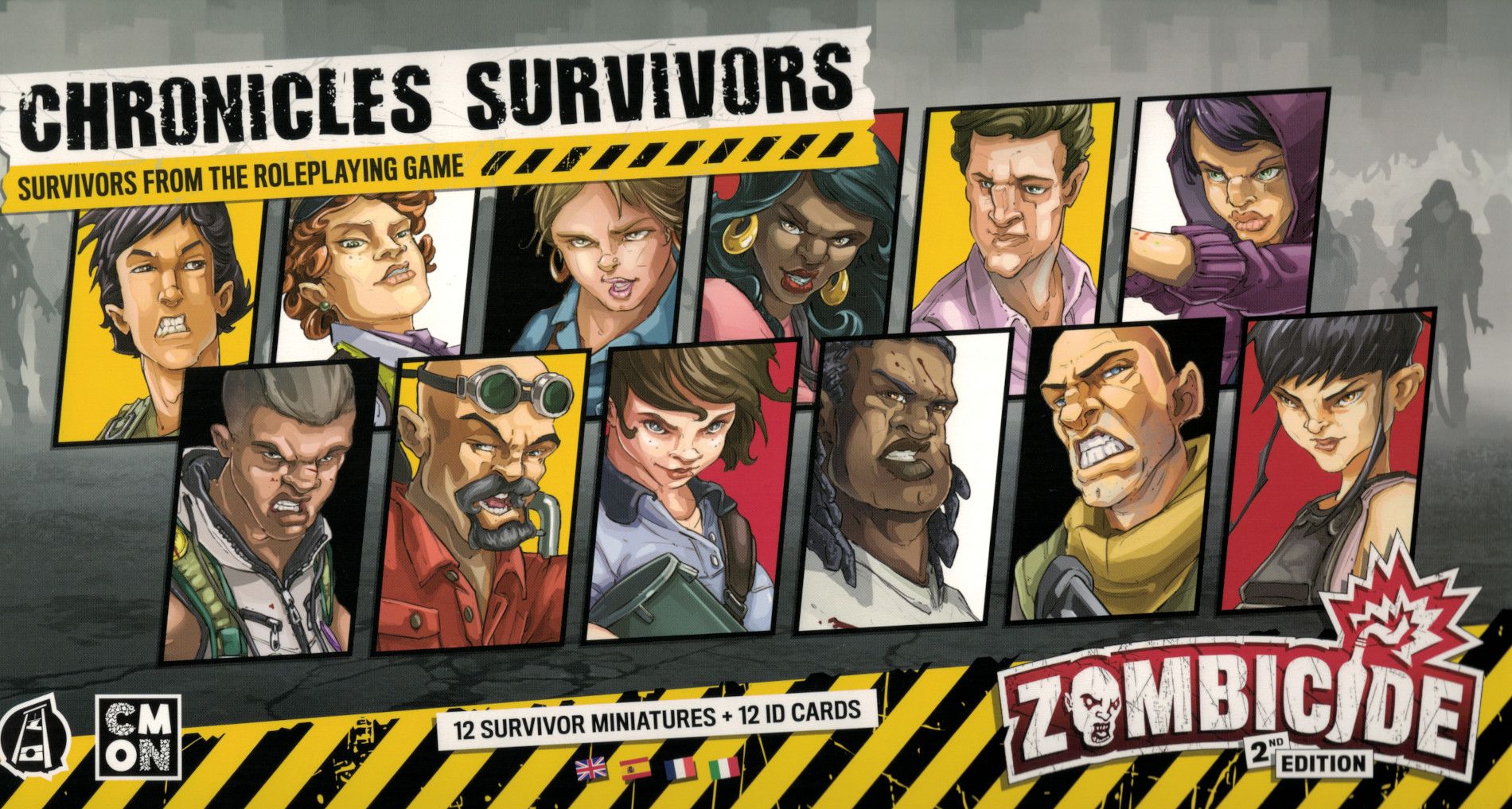 chronicles survivor set zombicide 2a edicion