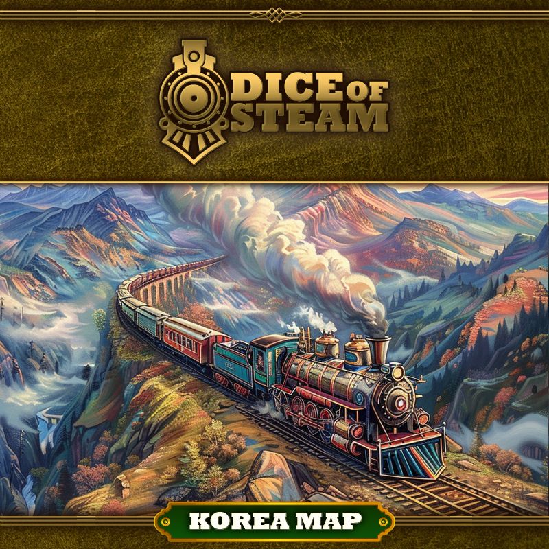 dice of steam korea map