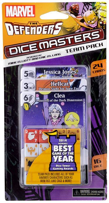 marvel dice masters defenders team pack